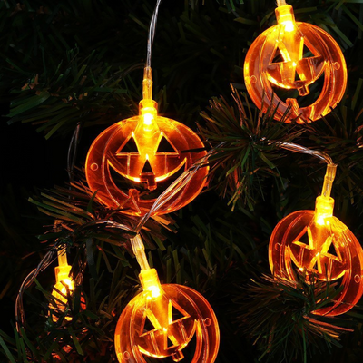 Set de 3 Linternas Decorativas de Calabaza para Halloween - Image 8