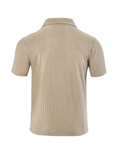 Conjunto Casual de Camisa con Botones y Shorts para Hombre - Image 22