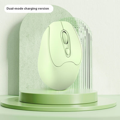 Ratón Inalámbrico Dual Bluetooth con Carga Silenciosa para Oficina y Juegos - Image 7