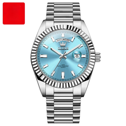 Reloj de Acero Inoxidable Resistente al Agua para Negocios - Image 6