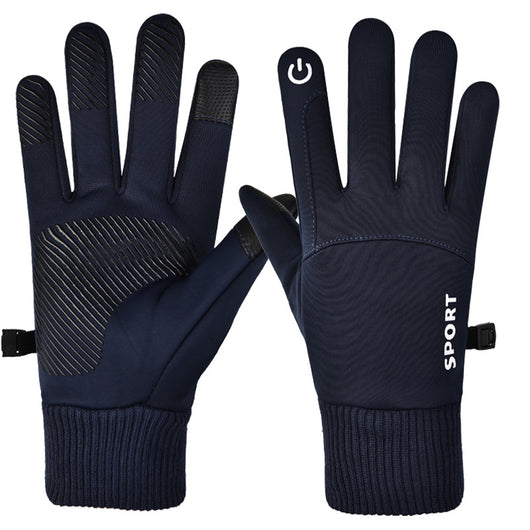 Guantes de Ciclismo para Hombre con Forro Polar para Pantalla Táctil y Conducción - Image 6