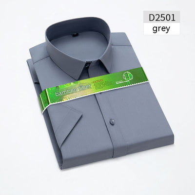 Camisa de Trabajo Casual Ejecutiva en Fibra de Bambú para Hombre - Image 10