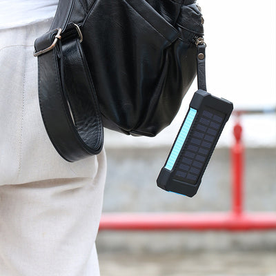 Cargador Solar Portátil Ultradelgado para Celular con Luz de Campamento - Image 27