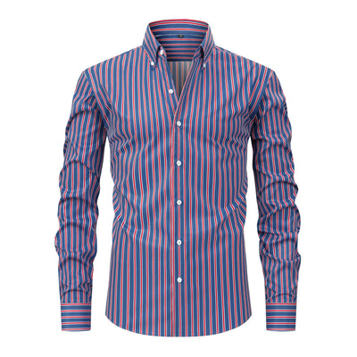 Camisa Ejecutiva de Rayas Premium para Hombre - Image 5
