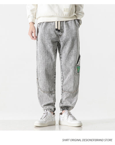 Pantalones Hombre Corte Relajado Ajuste Cónico - Image 19