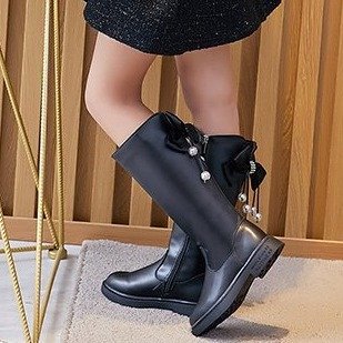 Botas Infantiles de Cuero Estilo Retro Británico - Image 8