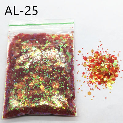 Lentejuelas Mixtas para Uñas 10g - Purpurina Artística Premium - Image 38