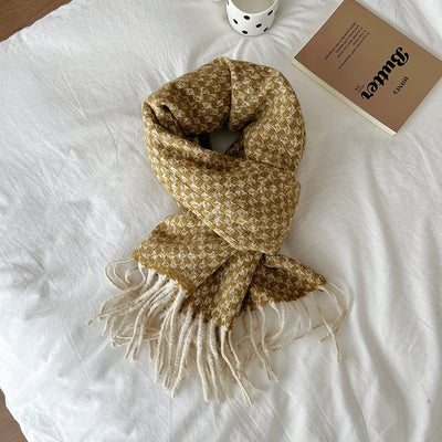 Cuello Térmico con Patrón de Borlas para Mujer - Image 4