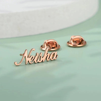 Broche de Acero Inoxidable Personalizado con Letras en Inglés - Image 18