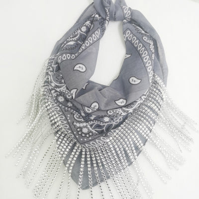 Bandana Franja Strass para Despedida de Soltera - Accesorio Brillante - Image 17