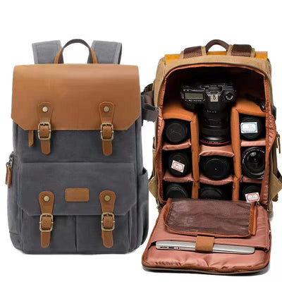 Mochila Impermeable Estilo Británico con Gran Capacidad y Diseño Batik - Image 9