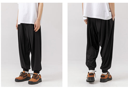 Pantalones Drapeados con Efecto Fresco y Encaje Trendy - Image 15
