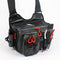 Mochila de Pesca con Bolsa para Carnada y Placa de Hierro
