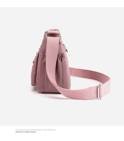 Bolsa Crossbody de Nylon de Gran Capacidad con Múltiples Compartimentos - Image 16
