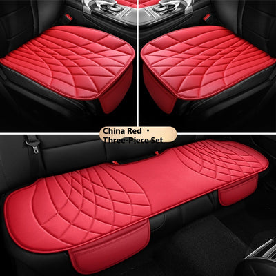 Funda de Asientos de Cuero Premium para Auto - Juego Completo 5 Plazas - Image 9