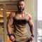 Camiseta Fitness Slim Fit para Hombre - Musculosa Deportiva Mesh