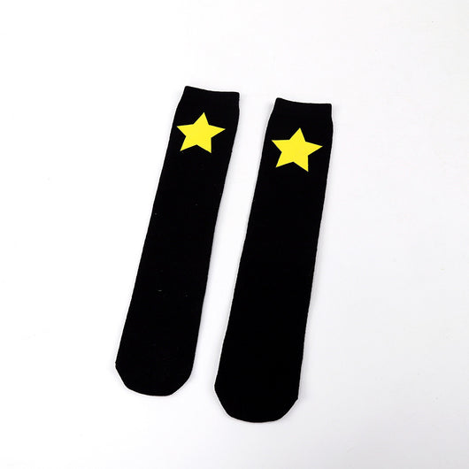 Calcetines Altos para Niños con Diseño de Estrella - Comodidad hasta la Rodilla - Image 5