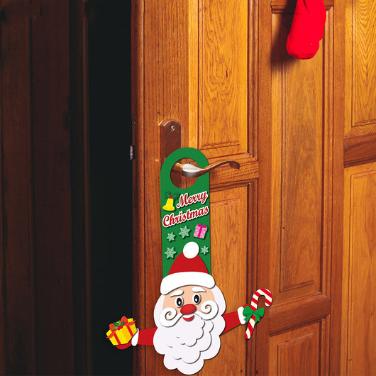 Pegatinas Decorativas 3D Muñeco de Nieve para Puerta y Pared