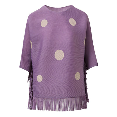 Blusa Corta con Borlas para Tallas Grandes - Diseño Moderno y Cómodo - Image 5