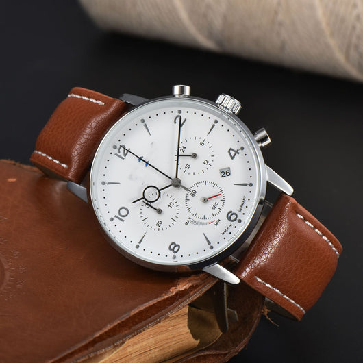 Reloj Empresarial Multifuncional Impermeable con Calendario