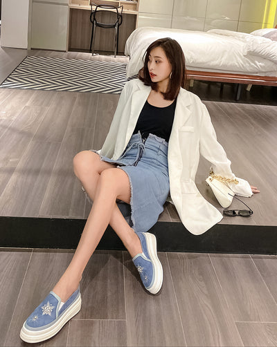 Zapatos de Plataforma de Cuero Genuino para Mujer - Image 8