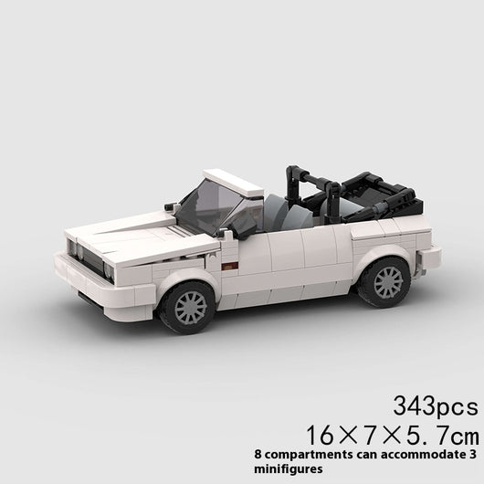 Auto de Carreras Cabrio MK1 - Set de Construcción con Bloques de Precisión - Image 6