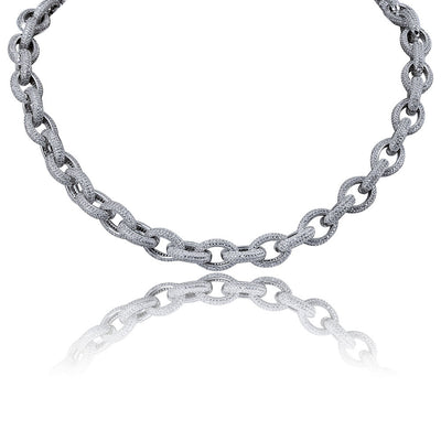 Pulsera para Hombre con Botón Ovalado Retorcido Grande - Image 19