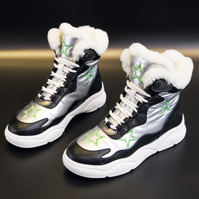 Auriculares Inalámbricos + Zapatillas Deportivas Altas de Algodón Talla Grande - Image 12