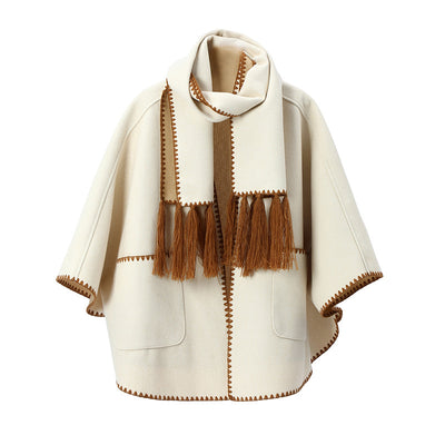 Chal Pashmina Camel Premium para Otoño e Invierno con Bolsillos - Image 8