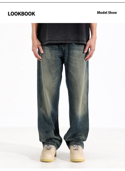 Jeans Rectos Holgados para Hombre Primavera - Image 16