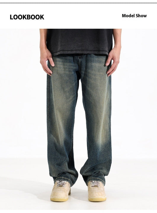 Jeans Rectos Holgados para Hombre Primavera - Image 16