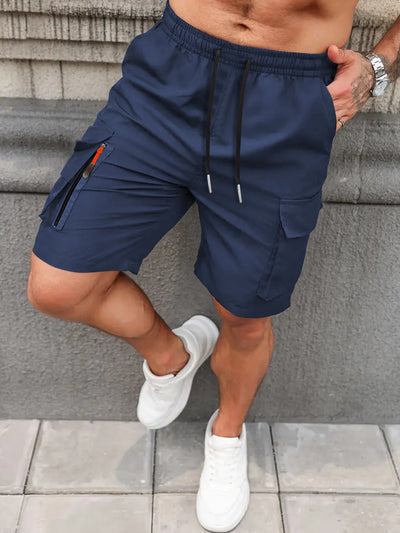 Shorts Cargo Deportivos Hombre Verano Sueltos Ligeros - Image 39