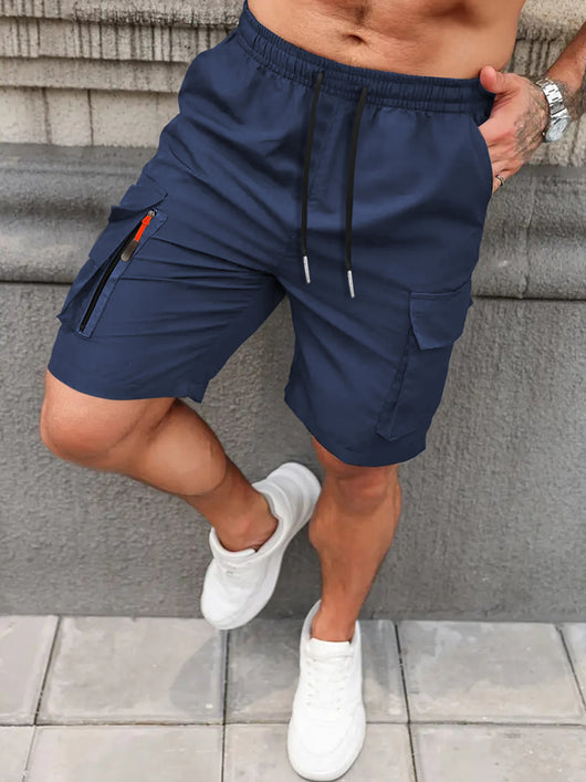 Shorts Cargo Deportivos Hombre Verano Sueltos Ligeros - Image 39