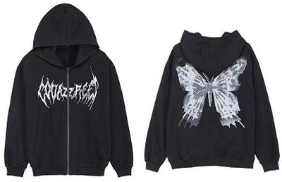 Sudadera Cardigan Deportivo Mujer Oversized con Cierre - Image 2