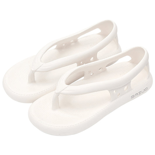 Chanclas de Verano para Mujer con Suela Gruesa y Colores Sólidos - Image 2