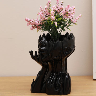 Maceta Decorativa Cabeza de Diosa en Resina - Diseño Medusa para Jardín - Image 11