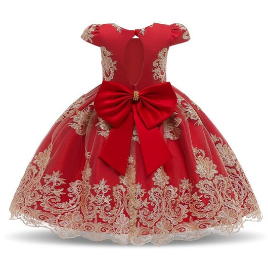 Vestido de Princesa Esponjoso con Bordados Estilo Occidental - Image 12