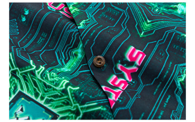 Camisa Cuello Cubano Manga Corta - Image 8
