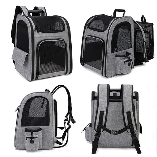 Bolsa Transportadora Extensible para Gatos - Portátil y Respirable - Image 4