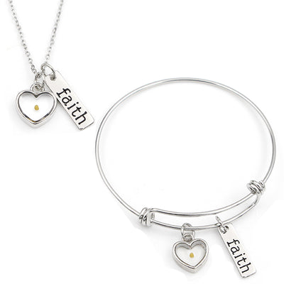Pulsera y Collar de Fe del Tamaño de una Semilla de Mostaza - Image 2