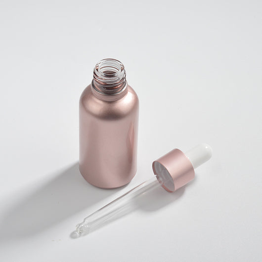 Botella Gotero de Vidrio Ámbar Rose Gold - Frasco Vacío para Aceites Esenciales y Cosméticos DIY - Image 19