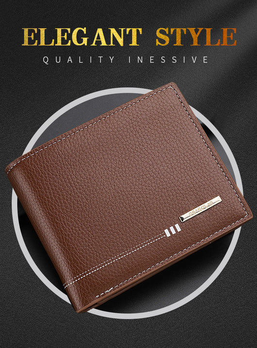 Billetera Retro para Hombre con Múltiples Compartimentos de Tarjetas - Image 10