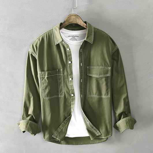 Chamarra Casual de Manga Larga Versátil para Hombre - Image 5