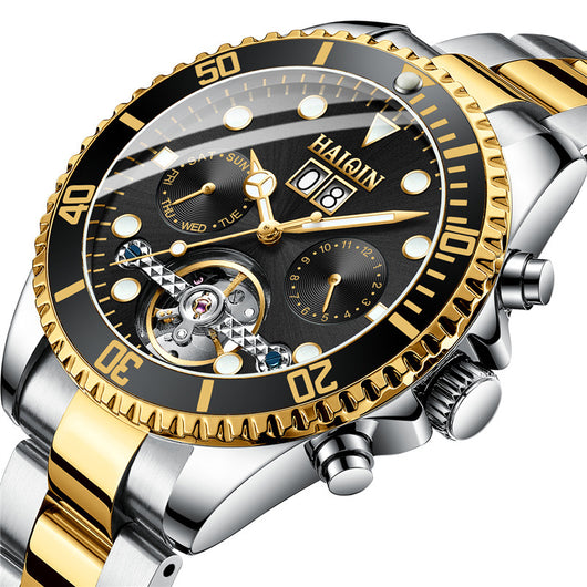 Reloj Mecánico Luminoso Resistente al Agua Multifuncional para Hombre - Image 2