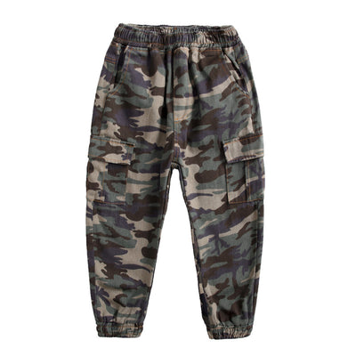 Pantalones Tácticos Infantiles Camuflaje Militar - Image 6