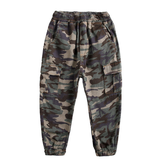Pantalones Tácticos Infantiles Camuflaje Militar - Image 6