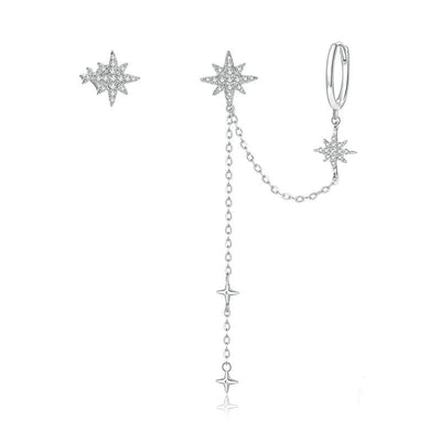 Aretes Estrella Brillante con Circonitas - Diseño Elegante para Mujer - Image 11