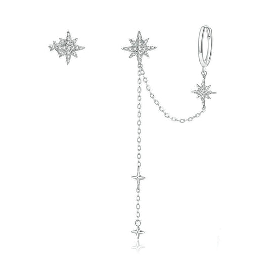 Aretes Estrella Brillante con Circonitas - Diseño Elegante para Mujer - Image 11