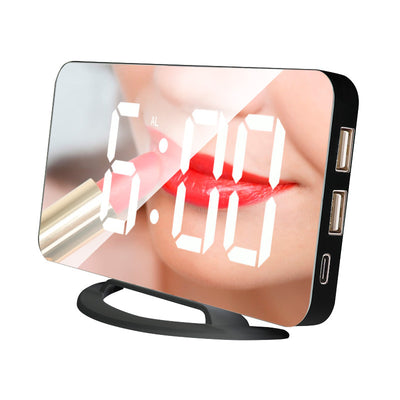 Espejo LED Inteligente con Reloj Multifuncional - Image 8