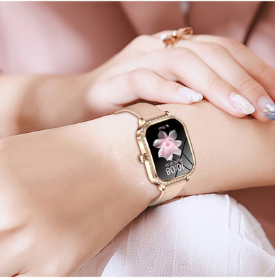 Reloj Inteligente MK88 para Mujer con Llamadas Bluetooth y Monitoreo de Salud - Image 14
